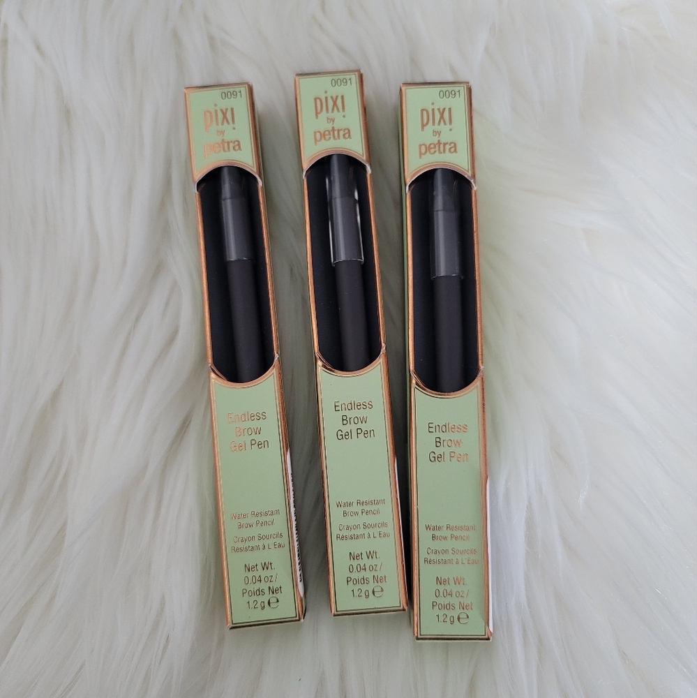 NEW 3x Pixi Endless Brow Gel Pen in Deep